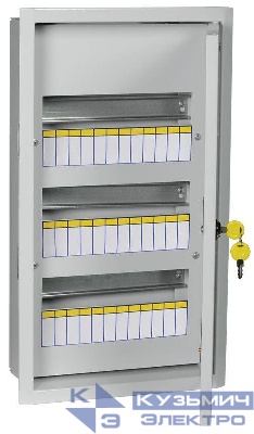 Корпус ЩРв-36 TITAN 3 540х310х120мм IP31 метал. IEK MKM14-V-36-30-T