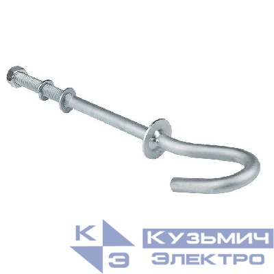 Крюк монтажный B16 EKF b-16-r