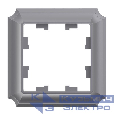 Рамка 1-м AtlasDesign Antique сталь SE ATN100901