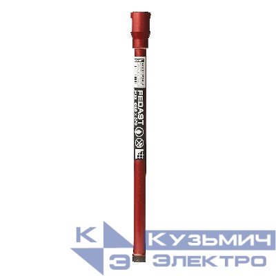 Коронка алмазная для мокрого сверления 20х370 мм, M22 FEDAST