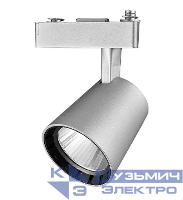 Светильник светодиодный трековый PTR 0330 30Вт 4000К IP40 24град. GR сер. Pro JazzWay 5023802
