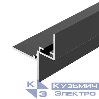 Профиль CEIL-SHADOW-12-3000 ANOD BLACK L3000 алюм. Arlight 052228