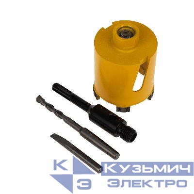 Коронка алмазная по бетону 68мм Kranz KR-90-0163