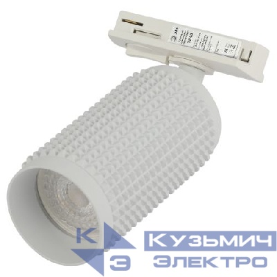 Светильник трековый 1ф TR40-GU10 WH под лампу MR16 бел. Эра Б0054198