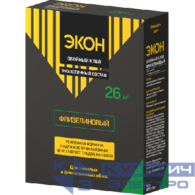 Клей обойный ЭКОН Флизелиновый 200г Момент Б0023059