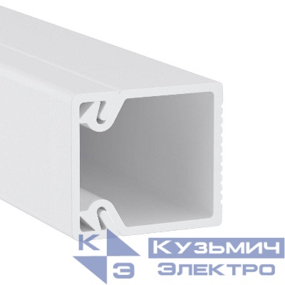 Кабель-канал 15х17 L2000 пластик TMC бел. (розн. уп.8шт) DKC 00303R