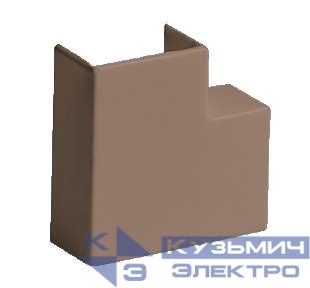 Поворот 90град. для кабель-канала РКК 32х16 корич. Ruvinil ПВР-32х16-К
