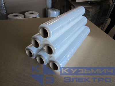 Стретч-пленка 500/300/17-20мкм первичка 2кг нетто ПР 500/17-20