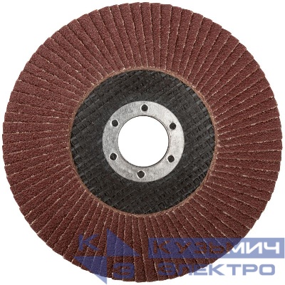 Круг лепестковый торцевой 125мм Р 80 FIT 39554