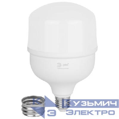 Лампа светодиодная GREEN LINE POWER T120-80W-840-E27/E40 GL 80Вт колокол 4000К яркий свет бел. E27/E40 Эра Б0066998