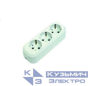 Колодка удлинителя 3-м с заземл. Makel MGP131