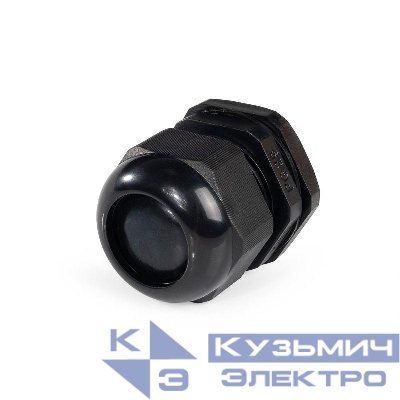 Ввод кабельный пластиковый PG 29 (18-25 мм) черн. (уп.50шт) Fortisflex 88647
