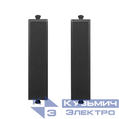 Комплект модульных заглушек 0.5мод. Avanti "Черный матовый" (уп.2шт) DKC 4412995