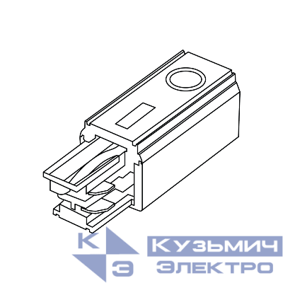 Заглушка End feed TF left black СТ 4909001160