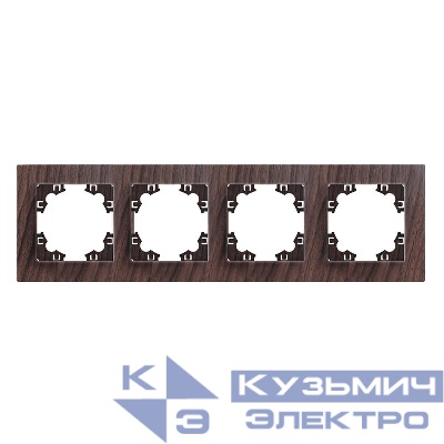 Рамка 4-м Афина универс. венге Universal A0046-V
