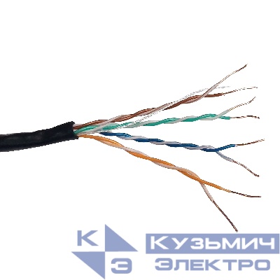 Кабель U/UTP Cat 5е PE 4х2х0,52