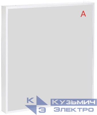 Светильник светодиодный ДВО 1001A PRO 45Вт 4000К панель опал БАП 3ч IEK LTP-DVO1-1001A-45-40-K01