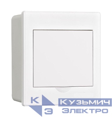 Корпус навесной дв. 1 ряд 4 мод. IP41 ЩРН-П пласт. бел.DEKraft 31084DEK