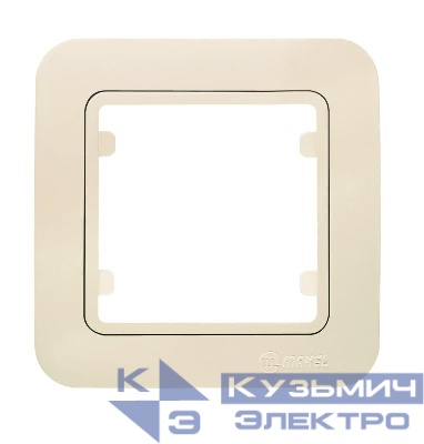 Рамка+вставка 1-м Lillium крем. 18012701