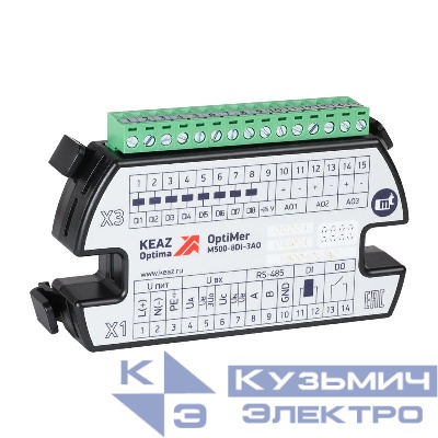 Модуль расширения OptiMer-M500-8DI-3AO КЭАЗ 351305