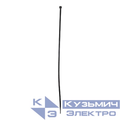 Хомут кабельный (стяжка) PCT 4.8х350-100BL 4.8х350 PA6.6 черн. (уп.100шт) JazzWay 5054660