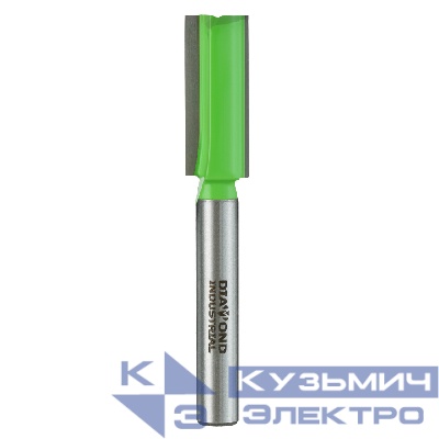 Diamond Industrial Фреза пазовая прямая с торцевым ножом 12x30 мм, S=8 мм, Z=2+1 Diamond Industrial