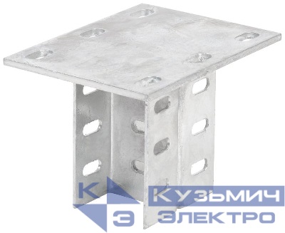 Кронштейн потолочный двойной осн.110 сталь HDZ гор. оцинк. IEK CLW10-KPD-110-HDZ