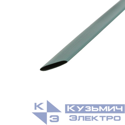 Трубка термоусадочная ТУТ нг 20.0/10.0 зел. 1м REXANT 22-0003