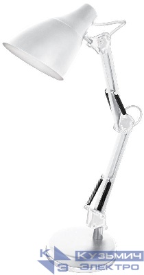 Светильник KD-331 C01 настол. 230В 40Вт E27 бел. Camelion 12790