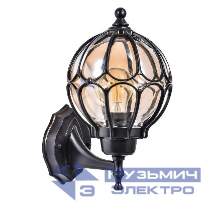 Светильник PL3701 60Вт E27 IP44 230В садово-парковый черн. FERON 06340