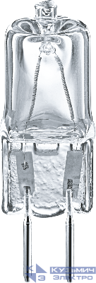 Лампа галогенная 94 214 JCD 50Вт капсульная G6.35 3000К 230В clear 2000h Navigator 94214