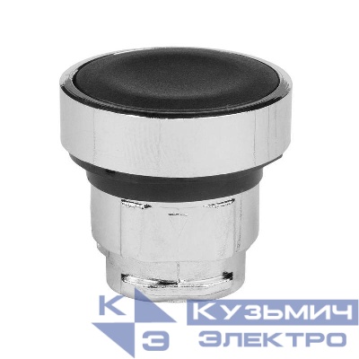 Головка кнопки OptiSignal D22 A4-P-2 черн. металл ZB4BA2 КЭАЗ 332213