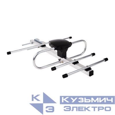 Антенна ТВ наружная "АКТИВНАЯ" для аналогового и цифрового ТВ - DVB-T2 (модель RX-408) (пакет) Rexant 34-0408