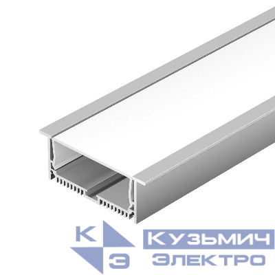 Профиль SL-LINIA88-F-2500 ANOD+OPAL L2500 с экраном алюм. Arlight 020471