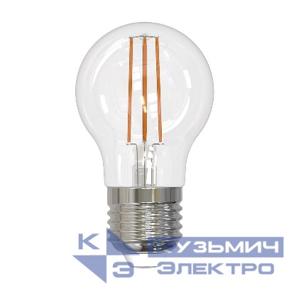 Лампа светодиодная LED-G45-11W/3000K/E27/CL PLS02WH Sky прозр. картон Uniel UL-00005178