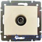 Розетка телевизионная проходная TV СП Valena 14дБ механизм сл. кость (DIY-упак.) IEK 695625