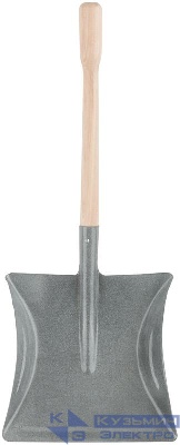 Совок для мусора с ручкой стальной 68087