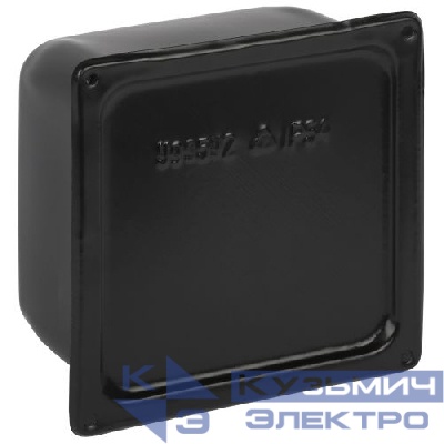 Коробка протяжная У-994 110х110х80мм IP31 без уплотнителя метал. черн. Y-994-110-110-80-31 Эра Б0062854