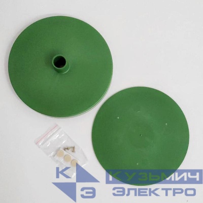 Подставка UFP-T60N GREEN d150мм для изг. настольн. светильника под трубу d16мм зел. Uniel UL-00007830