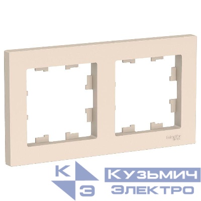 Рамка 2-м AtlasDesign универс. беж. SE ATN000202