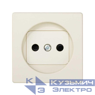 Накладка розетки Simon82 без заземл. сл. кость 82040-31