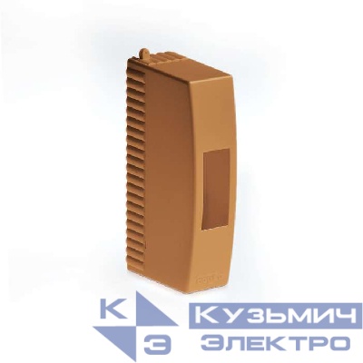 Щиток ОП Тусо 1мод. 127х33х60мм корич. Рувинил 68001К