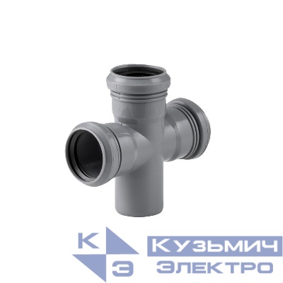 Крестовина одноплоскостная ВК ПП 50/50/50х87 сер. RTP 36527