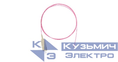 Шнур волоконно-оптический монтажный многомод. 50/125мкм стандарта OM4 SC/UPC LSZH нг(A)-HFLTx 0.9мм маджента 1м (уп.2шт) NIKOMAX NMF-PT1M4C0-SCU-XXX-001-2