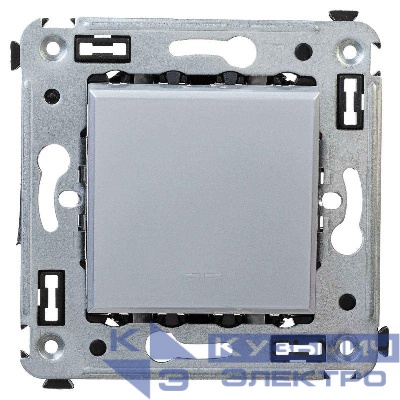 Инвертор 1-кл. 2мод. СП Avanti "Закаленная сталь" 16А сер. DKC 4404123