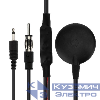 Антенна автомобильная внутрисалонная (радио + ТВ) активная (модель RX-504) Rexant 34-0504