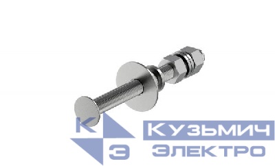 Штанга резьбовая М16 L340 для треножных штативов isFang сталь нерж. OBO 5408972