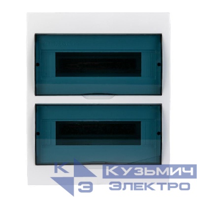Бокс ЩРН-П-24 IP41 пластик. бел. Rexant 11-0324