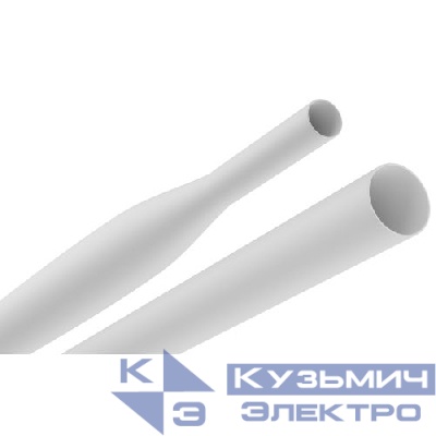 Трубка термоусадочная ТТУ нг-LS 25/12.5 1м бел. (уп.10шт) Эра Б0067528
