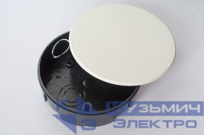 Коробка ответвительная СП 80х17мм (размер коробки без крышки d71х15мм) SE U194